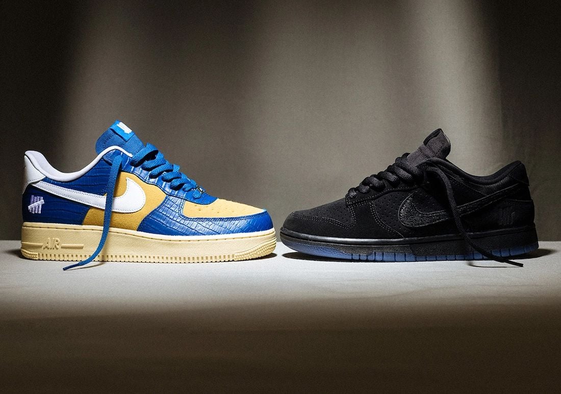 Undefeated x Nike AF-1 vs. Dunk ‘5 On It’ Drop 2 Releasing Soon