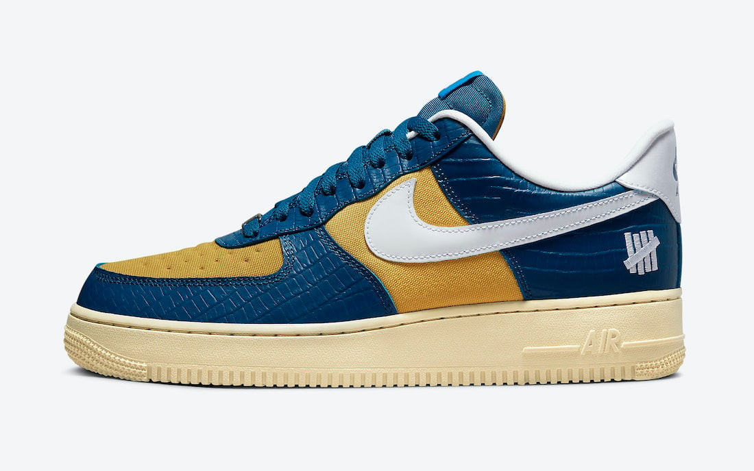 Undefeated Nike Air Force 1 Low Dunk vs AF1 DM8462-400 Release Date Info