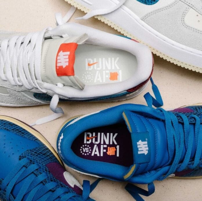 Undefeated x Nike Dunk Low Air Force 1 Low 5 On It Release Date Info ...