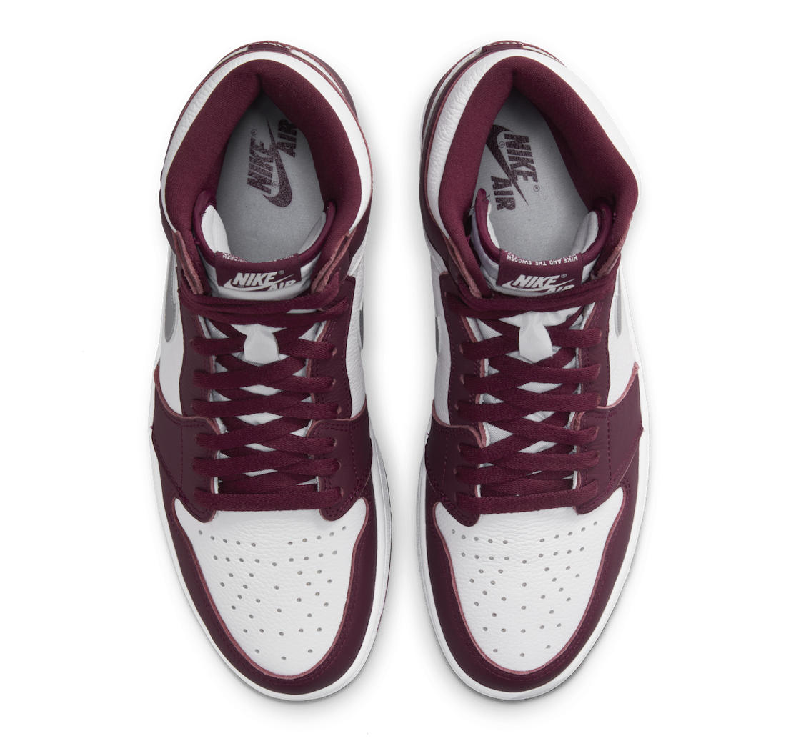 Air Jordan 1 Bordeaux 555088-611 Release Info Price
