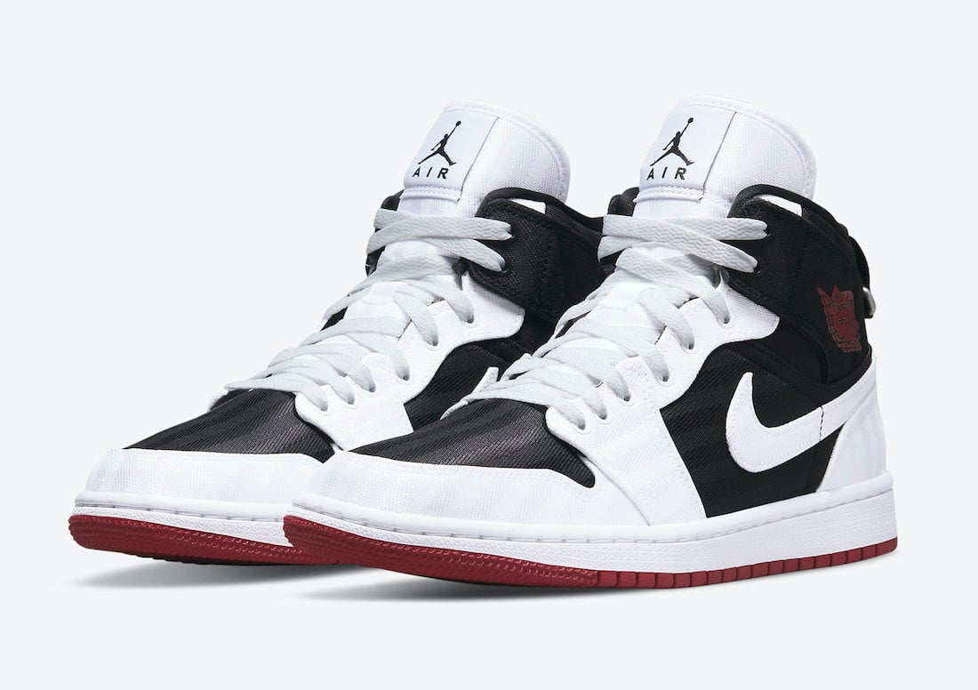 Air Jordan 1 Mid SE Utility Releasing in Black, White, and Gym Red