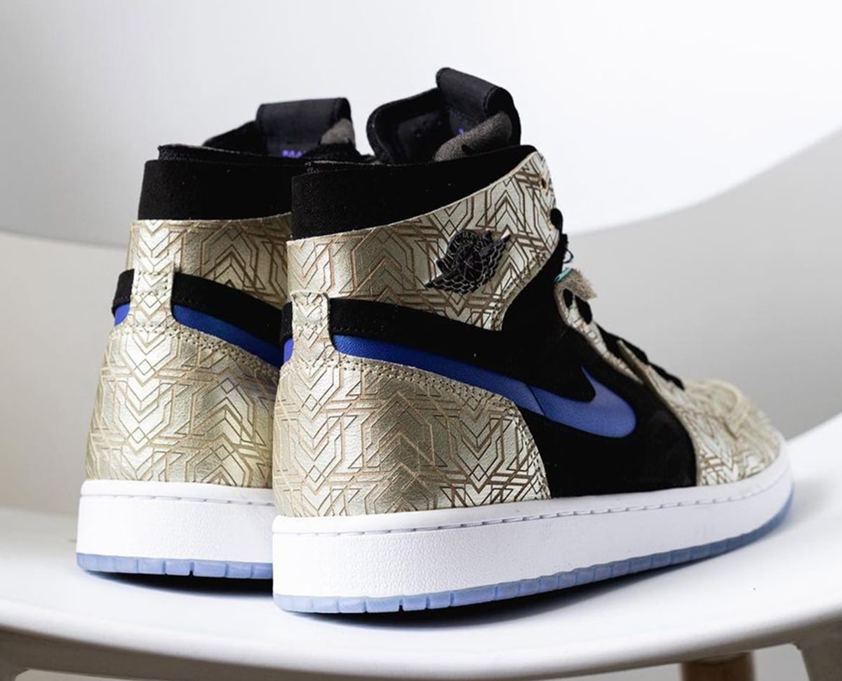 Air Jordan 1 Zoom CMFT Gold Laser DQ0659-700 Release Date Info