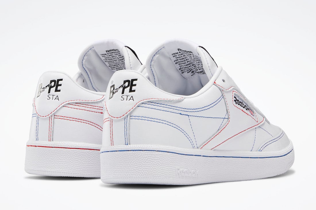 Bape Reebok Club C 85 Q47367 Release Date