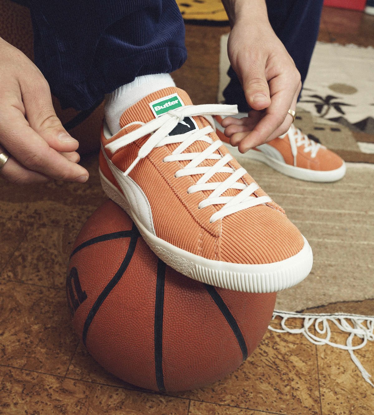 Butter Goods Puma Basket Orange Release Date Info