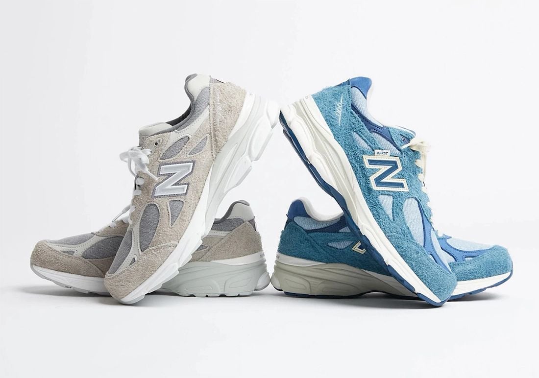 Levi’s x New Balance 990v3 Releasing in Blue and Grey