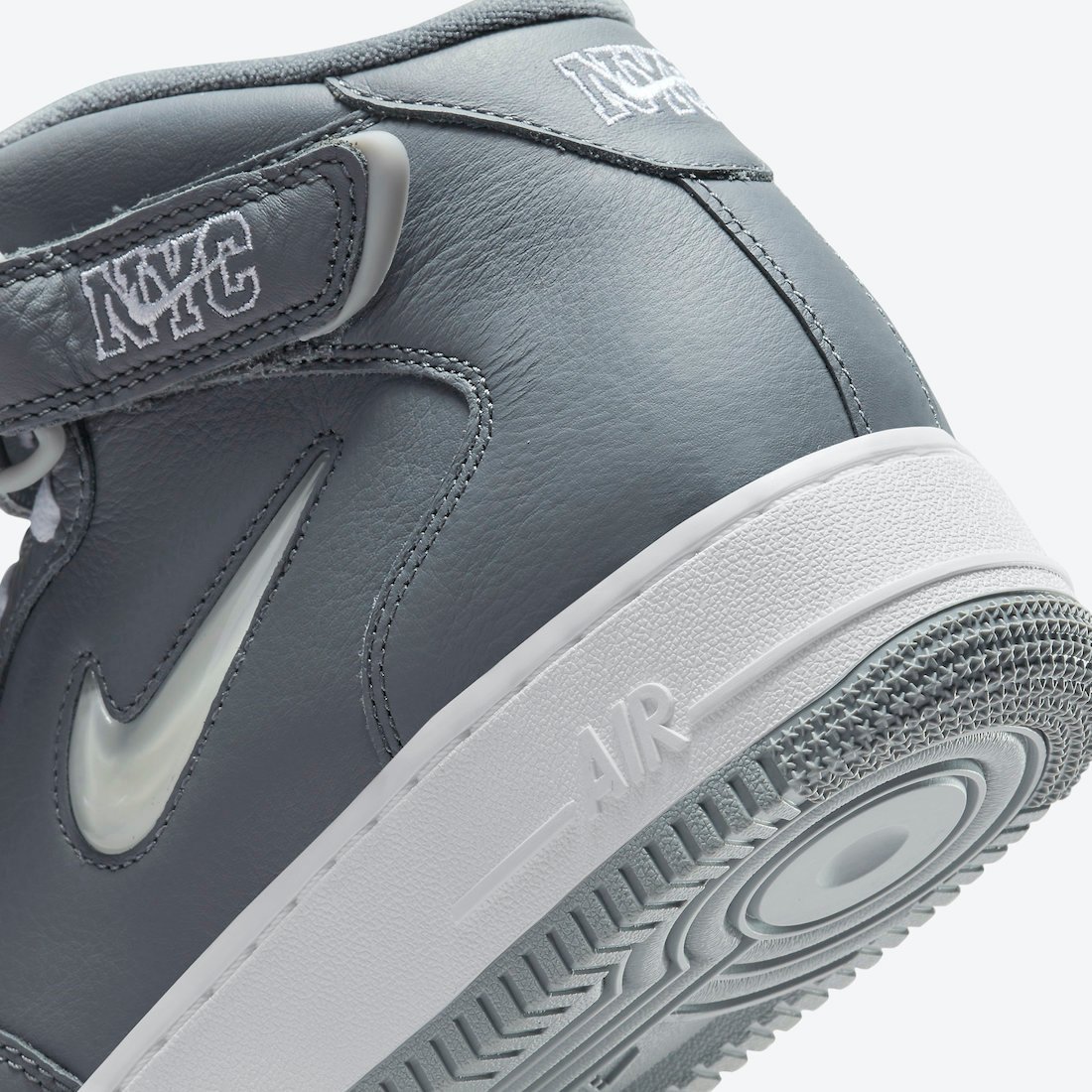 Nike Air Force 1 Mid NYC Cool Grey DH5622-001 Release Date Info