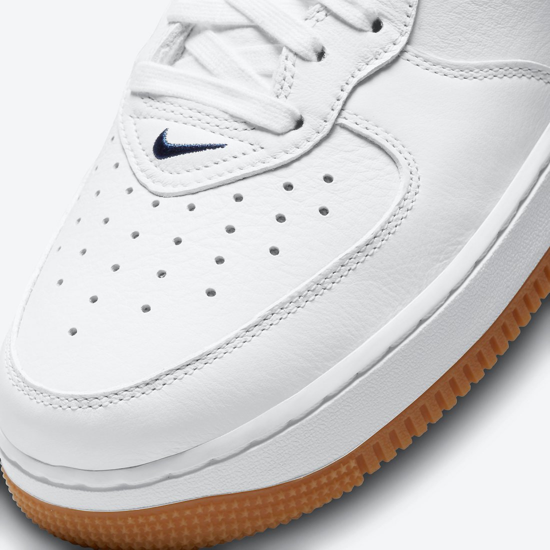 Nike Air Force 1 Mid NYC White Midnight Navy Gum DH5622-100 Release Date Info