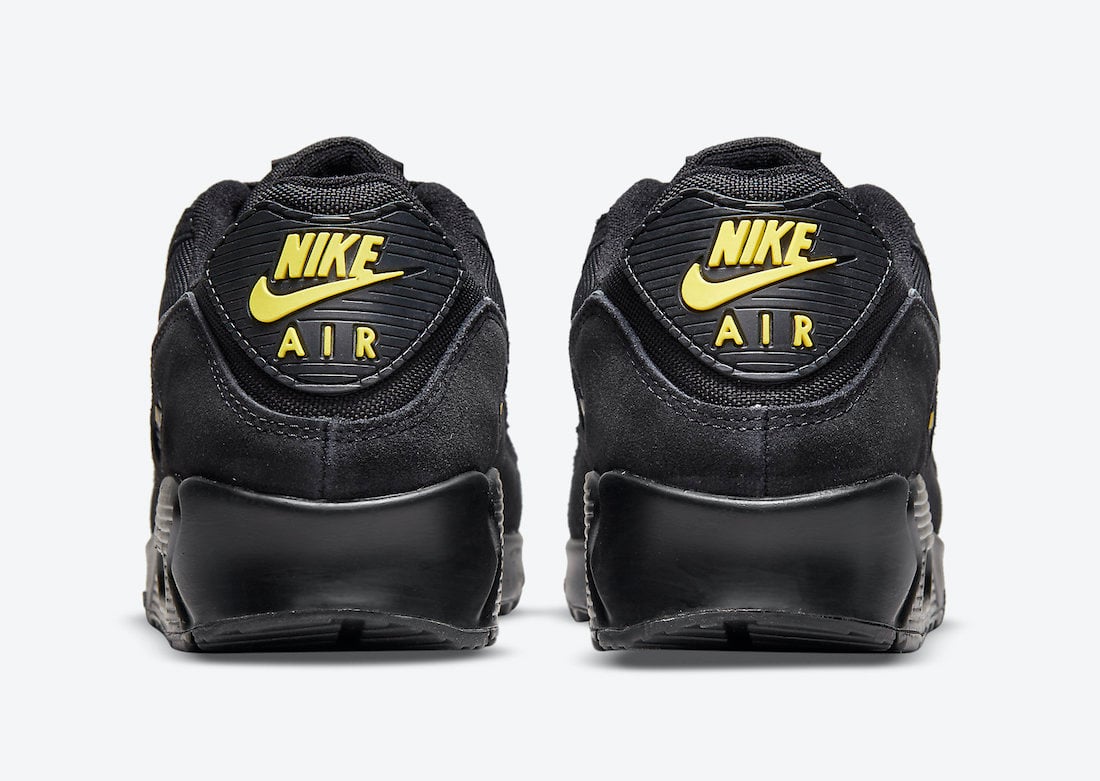 Nike Air Max 90 Black Yellow DO6706-001 Release Date Info