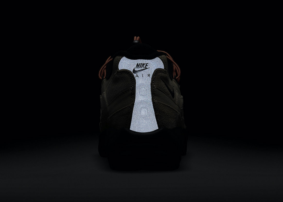 Nike Air Max 95 Khaki Total Orange Black DO6391-200 Release Date Info