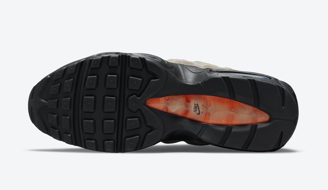 Nike Air Max 95 Khaki Total Orange Black DO6391-200 Release Date Info