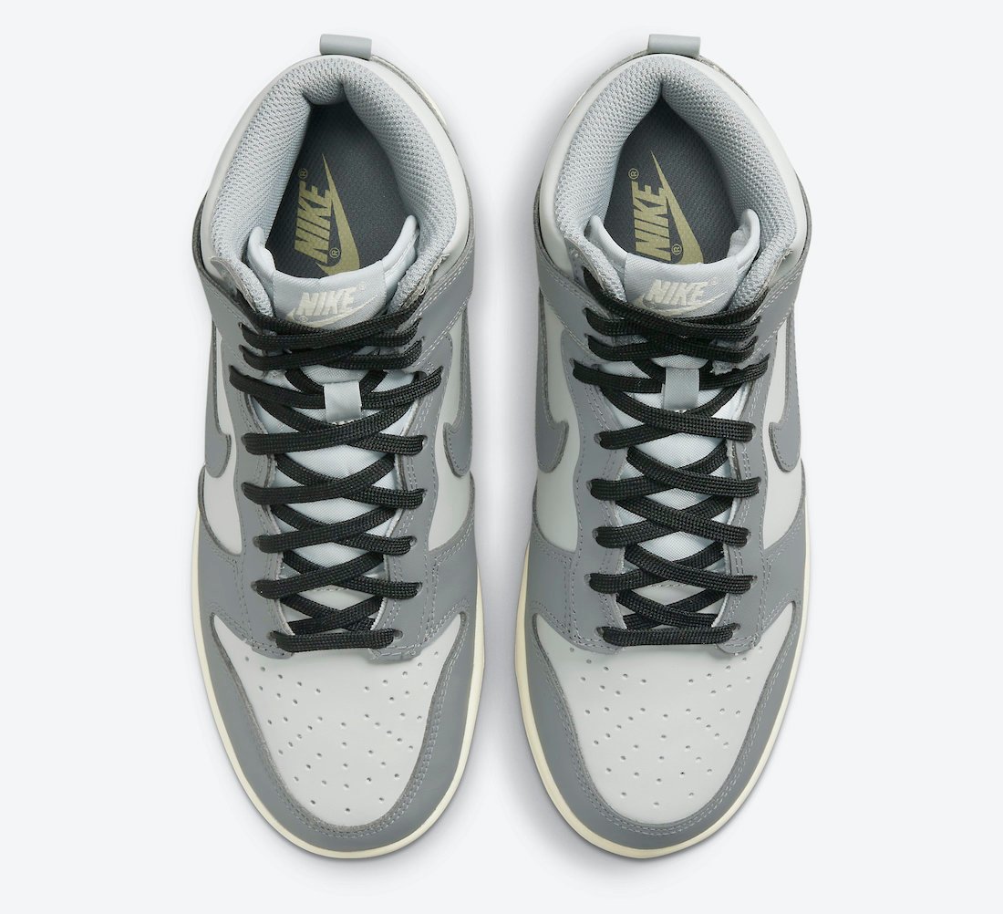 Nike Dunk High Grey White DD1869-001 Release Date Info