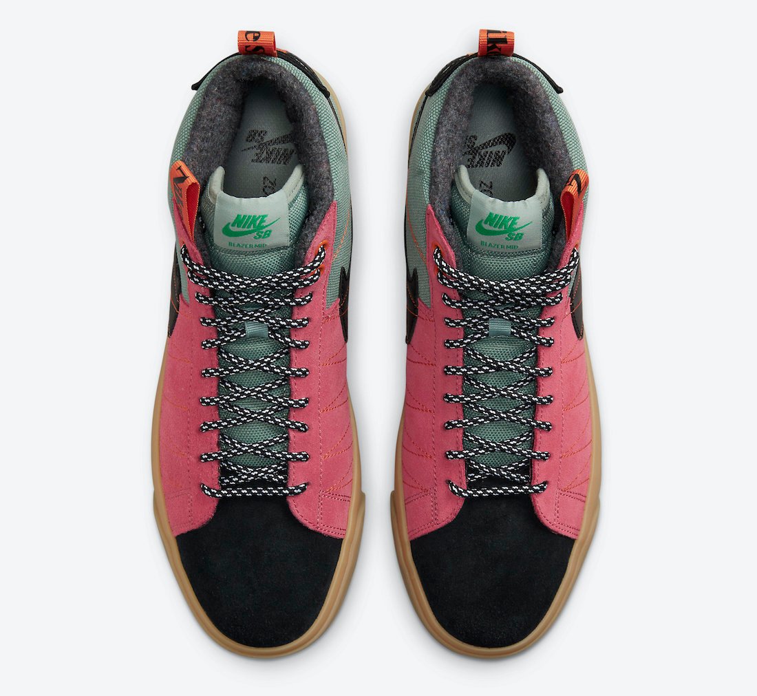 Nike SB Blazer Mid Premium Acclimate Sport Spice DC8903-301 Release Date Info