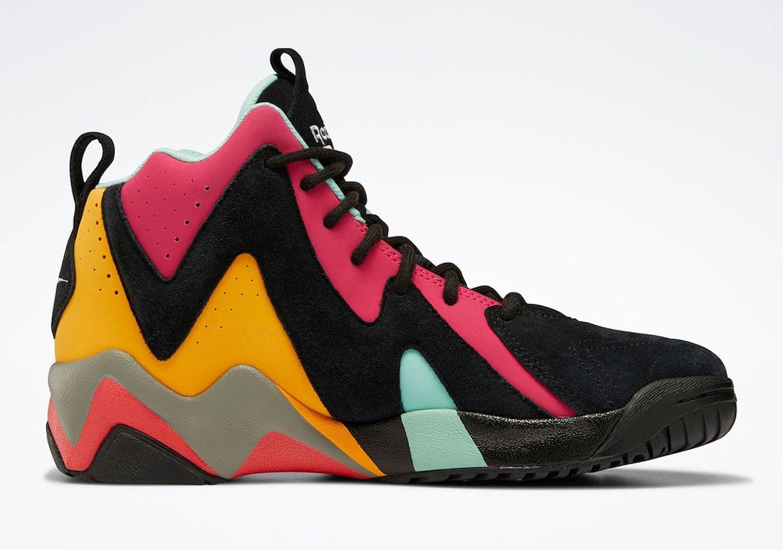 Reebok Kamikaze II Black Pink Solar Gold H01316 Release Date Info