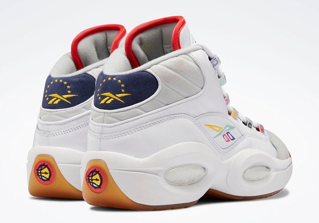 Reebok Question Mid White Navy Grey GY2641 Release Date Info Reebok Question Mid White Navy Grey GY2641 Release Date Info