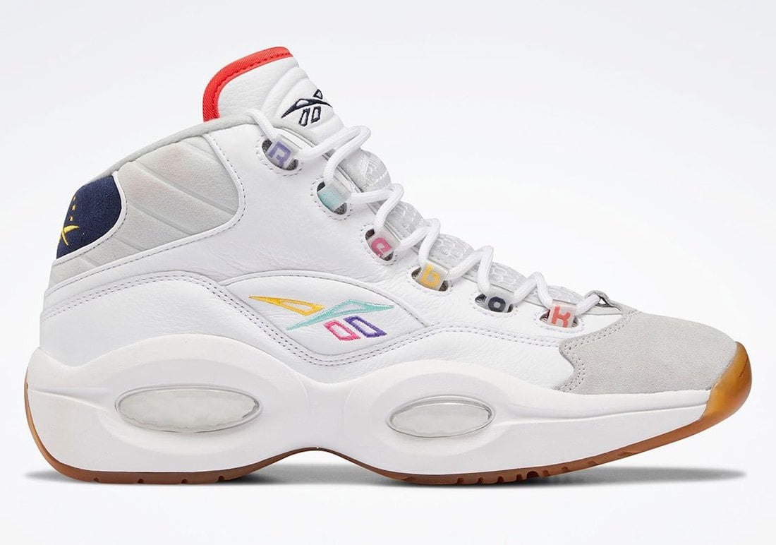 Reebok Question Mid White Navy Grey GY2641 Release Date Info