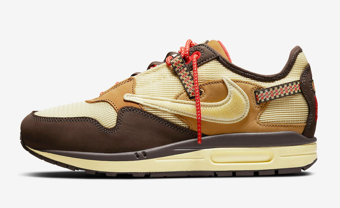 Travis Scott Nike Air Max 1 Baroque Brown DO9392-200 Release Info