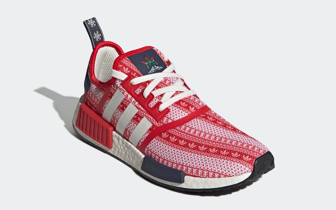 adidas NMD R1 Christmas Sweater GZ4712 Release Date Info