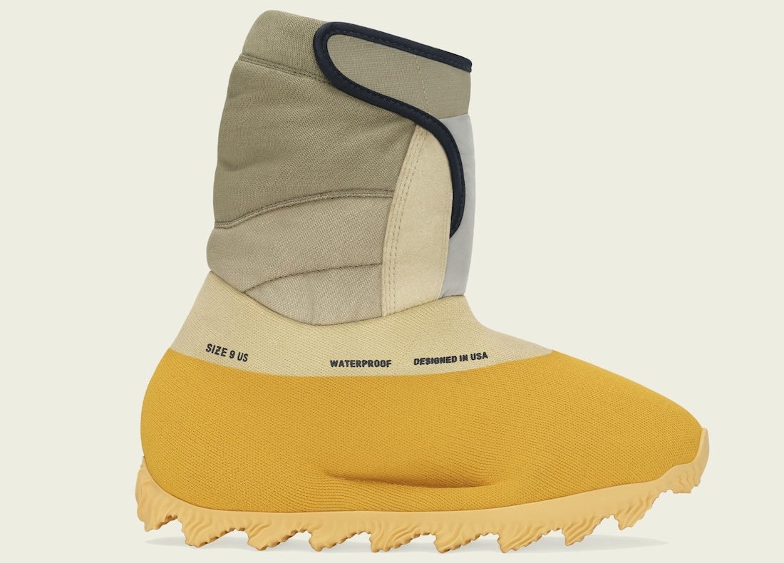 adidas Yeezy Knit Runner Boot ’Sulfur’ Debuts Tomorrow