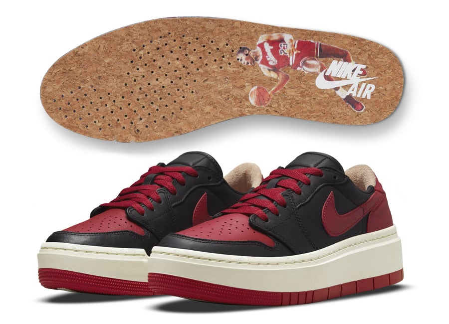 Air Jordan 1 LV8D Elevated Bred DQ1823-006 Release Insoles