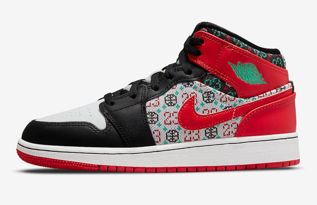 Air Jordan 1 Mid GS Holiday DM1208-150 Release Date Info