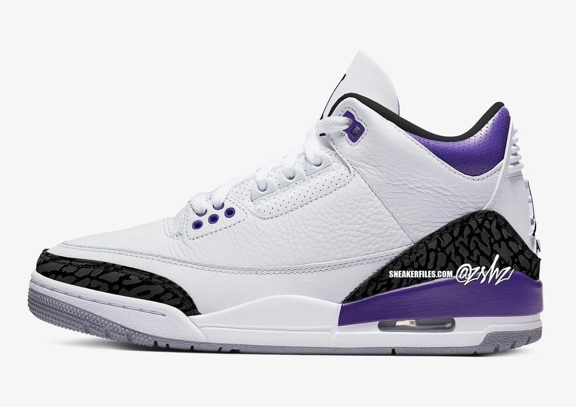 Air Jordan 3 Dark Iris CT8532-105 Release Date Info