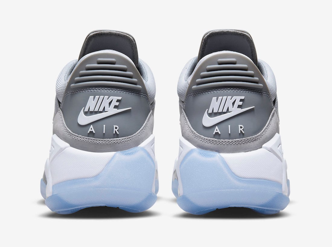 nike kyrie 1 white and blue background check Cool Grey CZ4166-002 Release Date Info