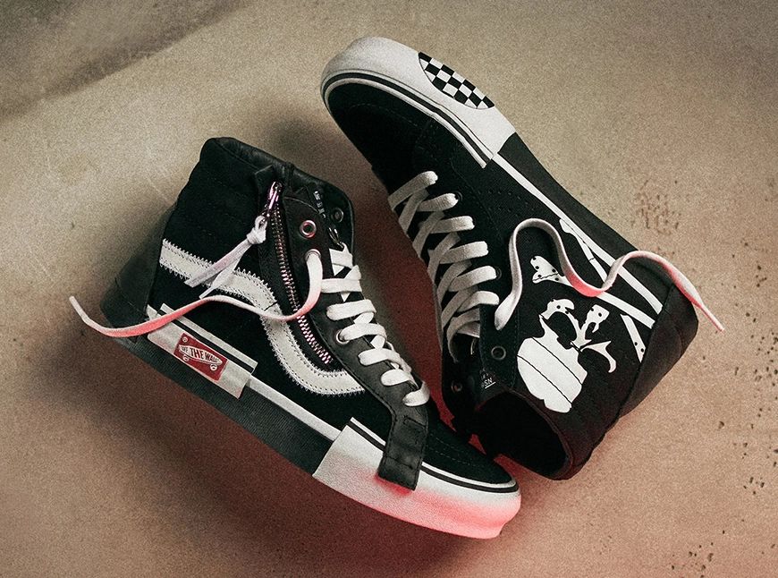 Mastermind END Vans SK8-Hi Black Release Date Info