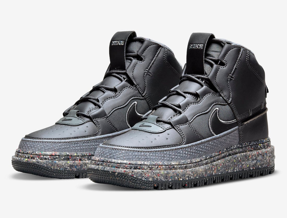 Nike Air Force 1 Boot Crater ‘Dark Smoke Grey’ Official Images