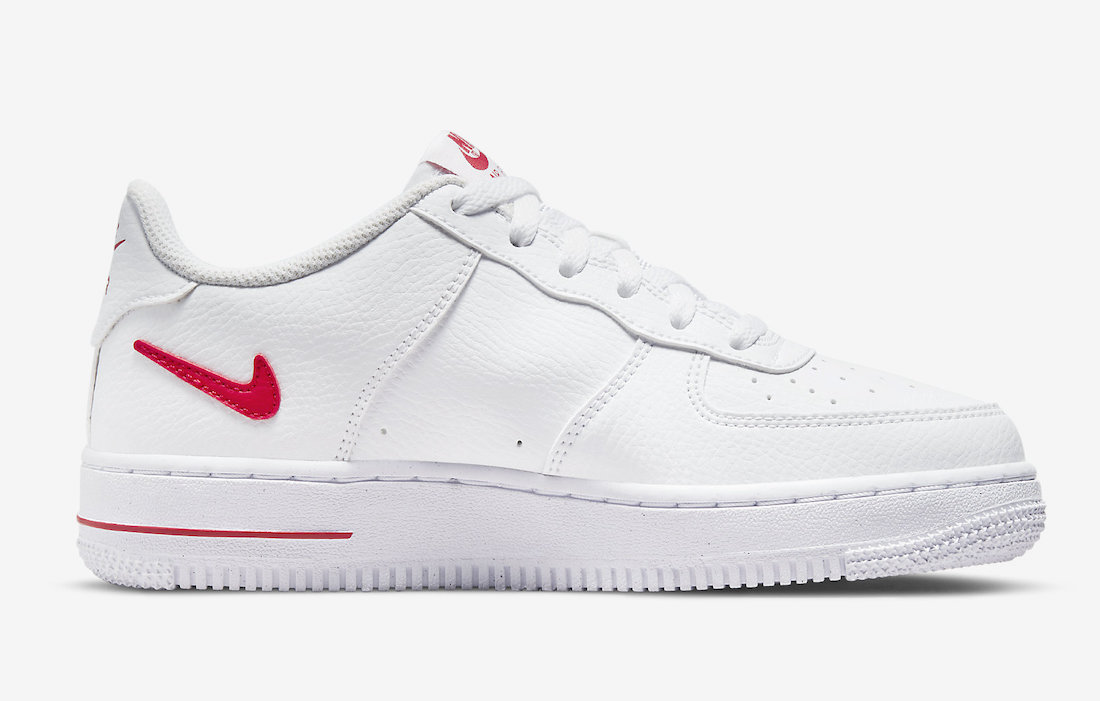 Nike Air Force 1 Low FM White Red DR7970-100 Release Date Info