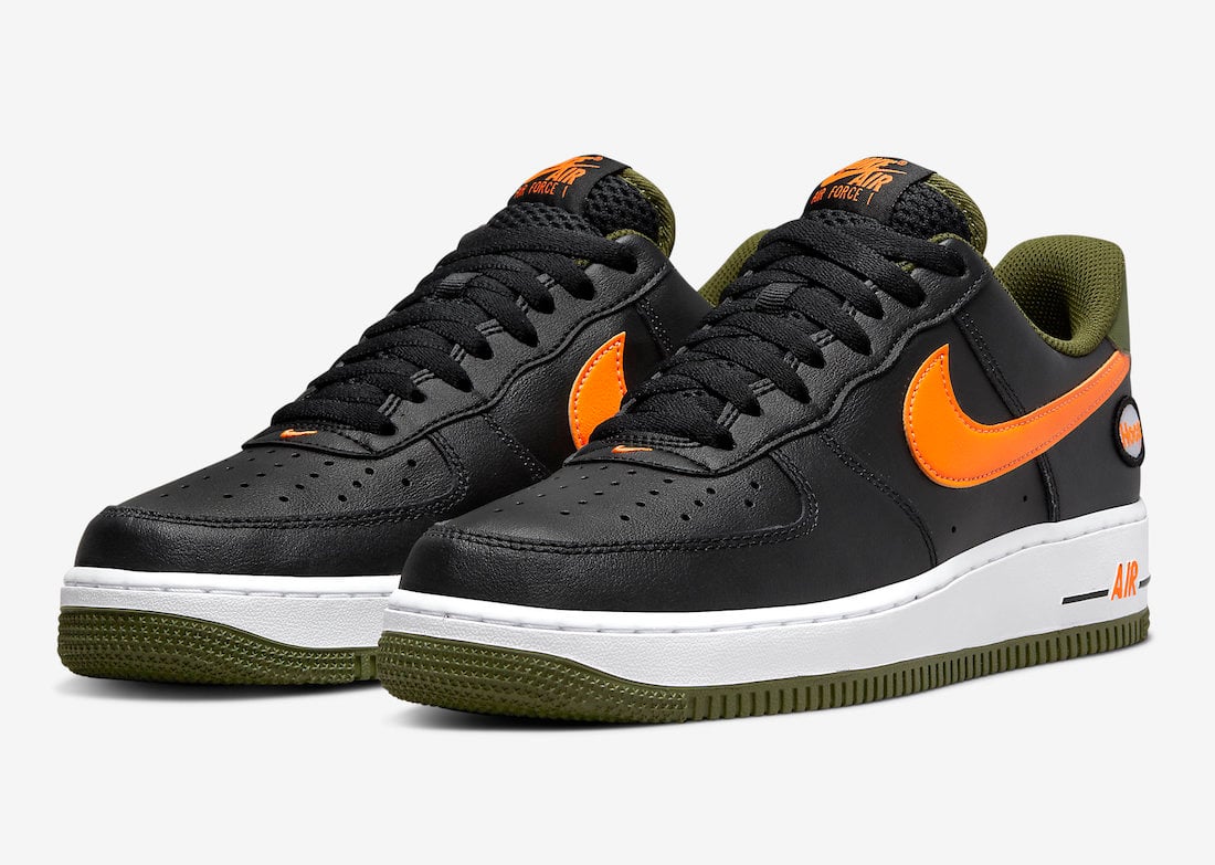 Nike Air Force 1 Low Hoops Black Gold DH7440-001 Release Date