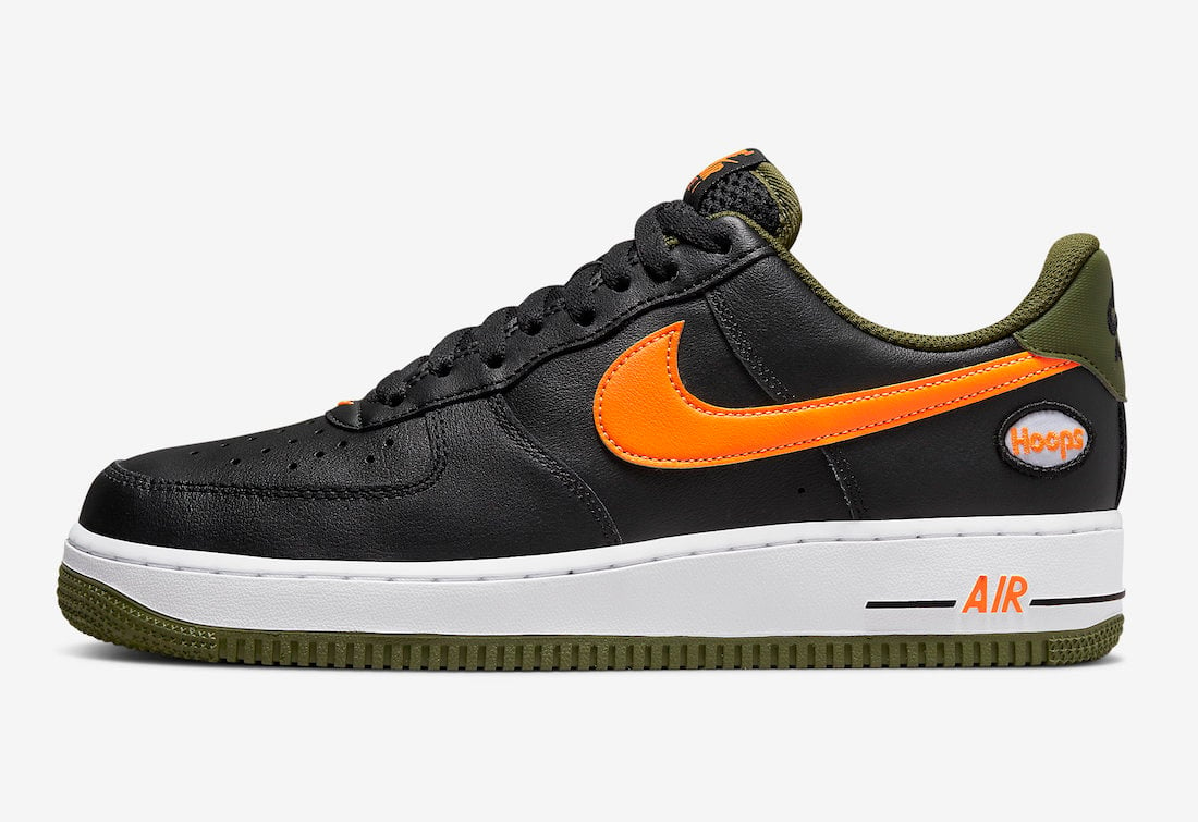 Nike Air Force 1 Low Hoops Black Gold DH7440-001