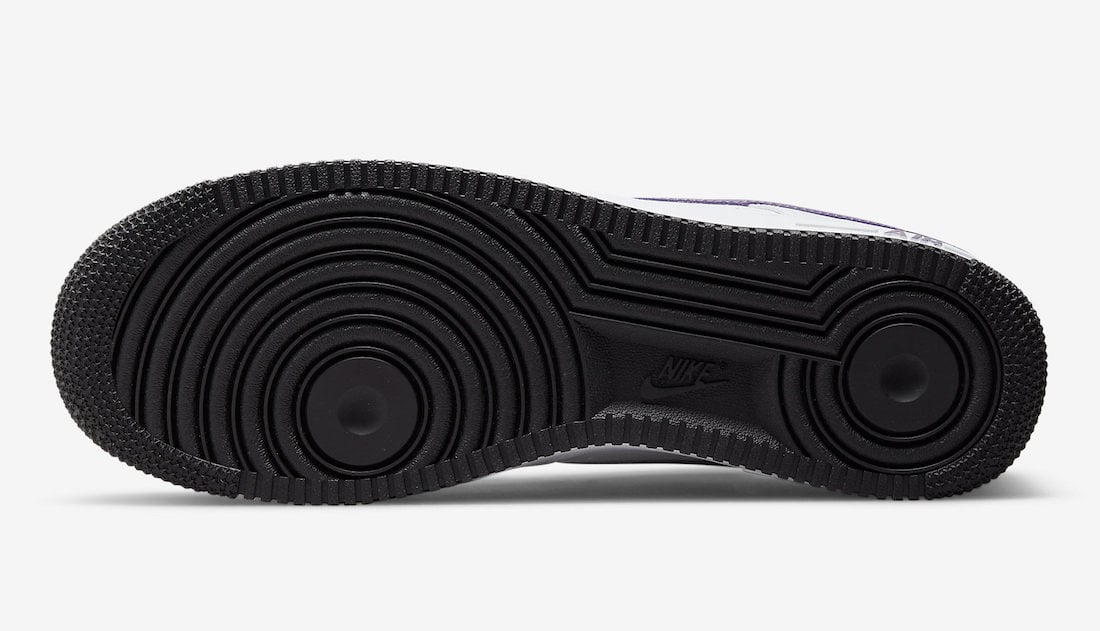 Nike Air Force 1 Low Hoops White Canyon Purple DH7440-100 Release Date