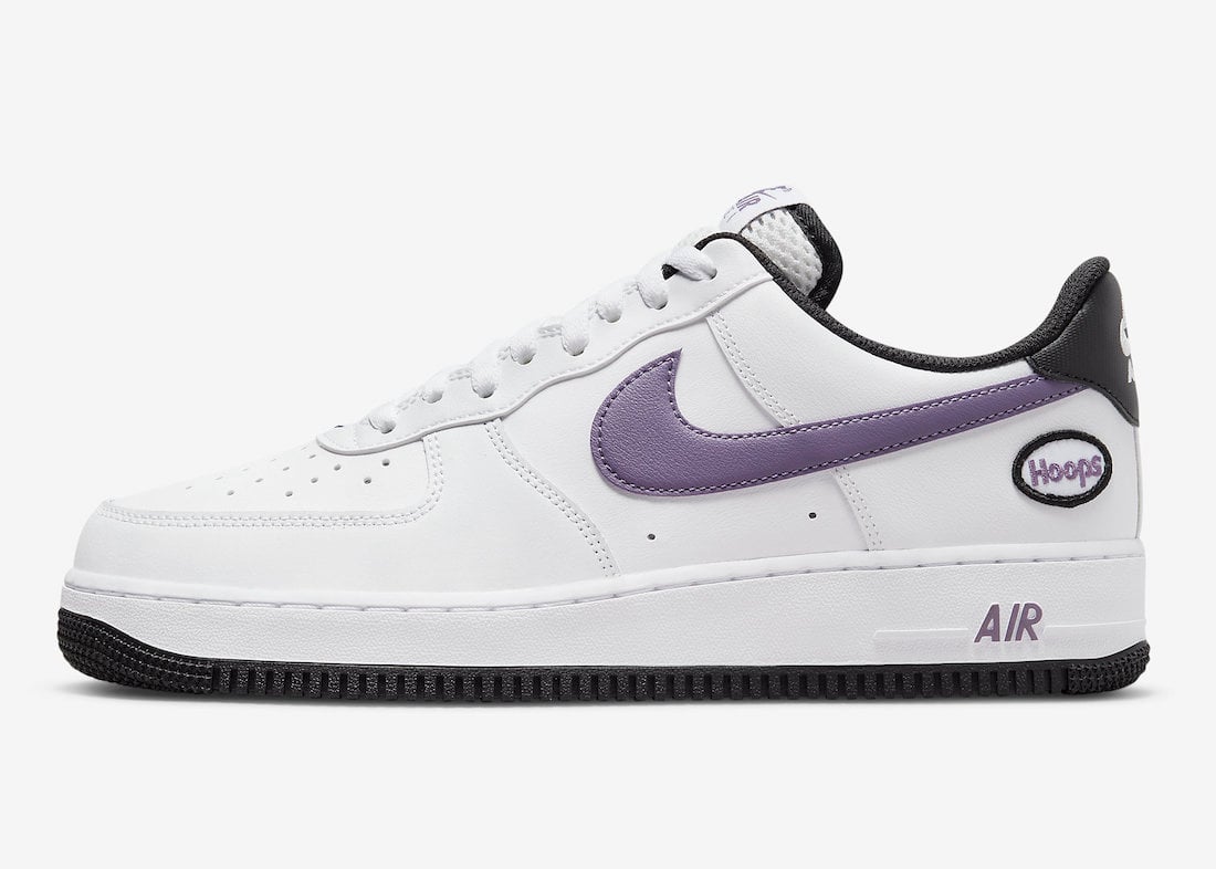 Nike Air Force 1 Low Hoops White Canyon Purple DH7440-100