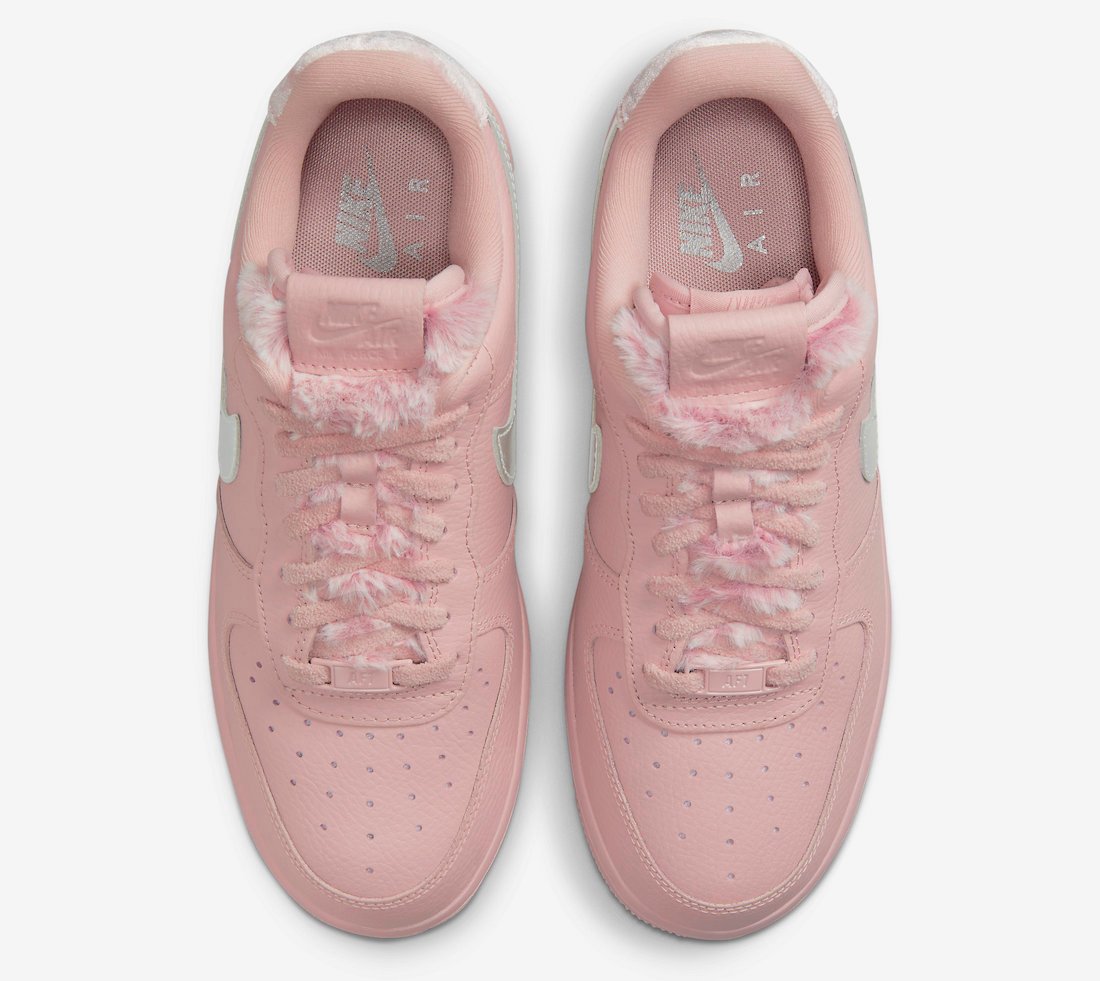 Nike Air Force 1 Low Pink Fur WMNS DO6724-601 Release Date Info
