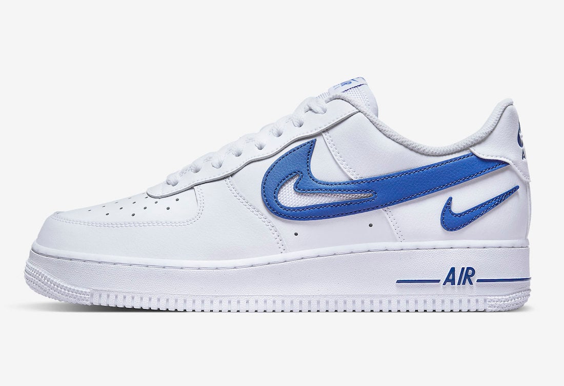 Nike Air Force 1 Low White Game Royal DR0143-100