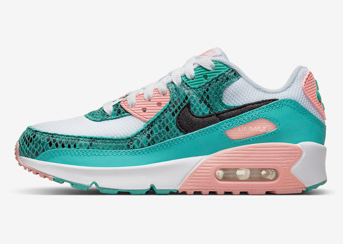 Nike Air Max 90 GS Snakeskin DR8926-300 Release Date Info