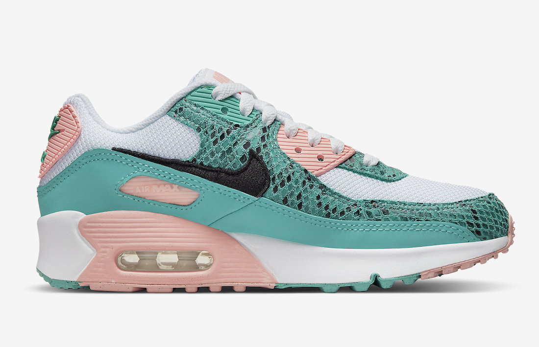 Nike Air Max 90 GS Snakeskin DR8926-300 Release Date Info