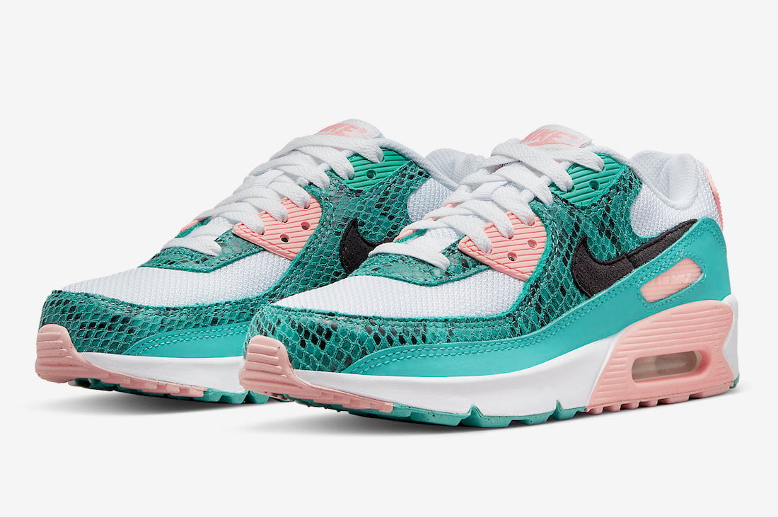 Nike Air Max 90 GS Snakeskin DR8926-300 Release Date Info