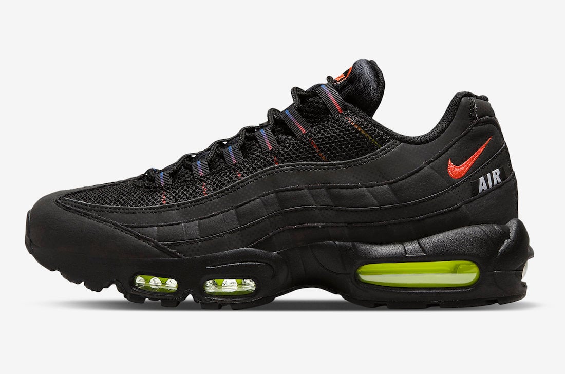 Nike Air Max 95 Black Crimson Volt DR8604-001 Release Date Info