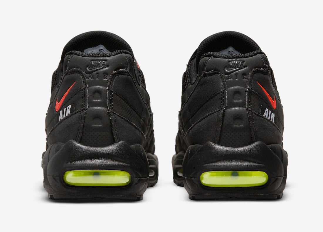 Nike Air Max 95 Black Crimson Volt DR8604-001 Release Date Info