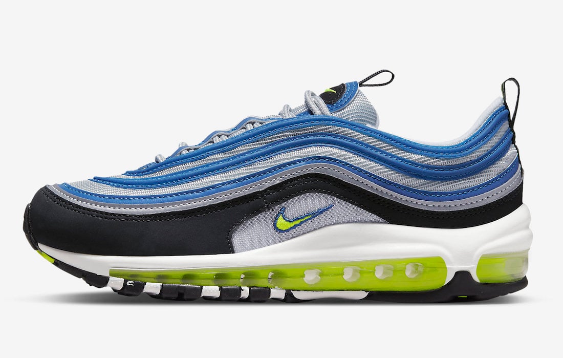 Nike Air Max 97 Atlantic Blue Voltage Yellow DQ9131-400 Release Date