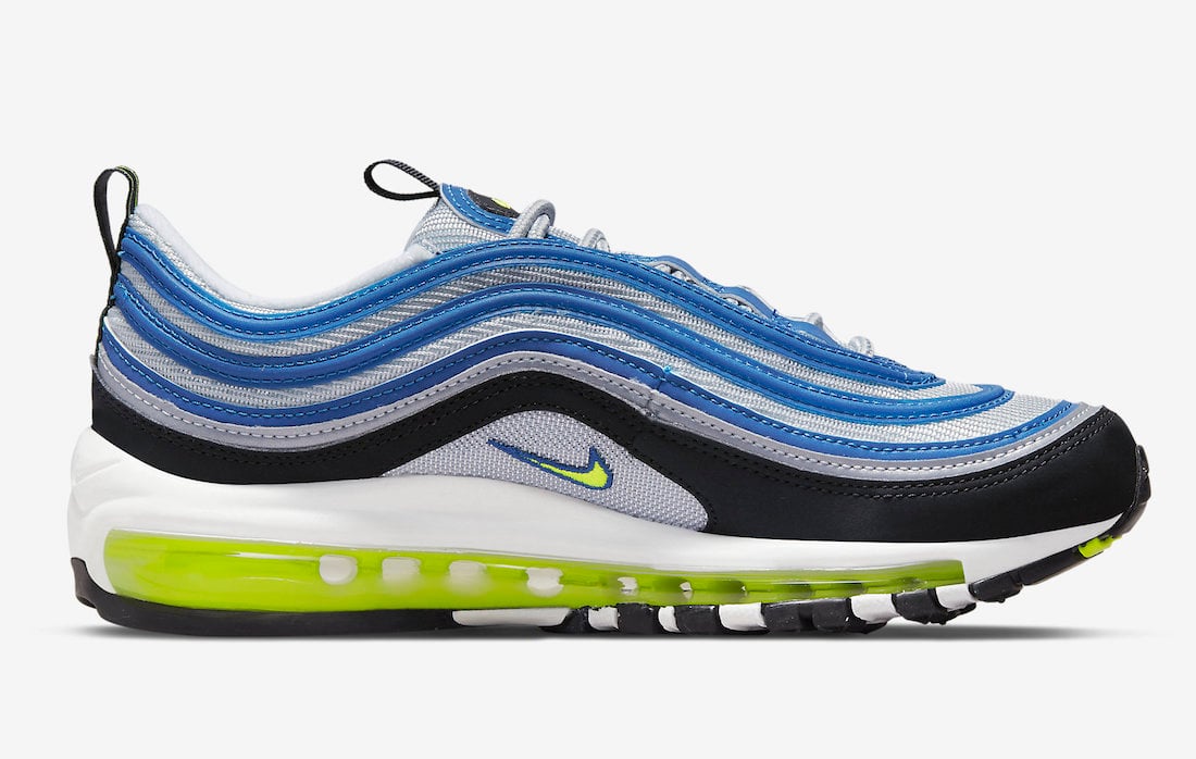 Nike Air Max 97 Atlantic Blue Voltage Yellow DQ9131-400 Release Date