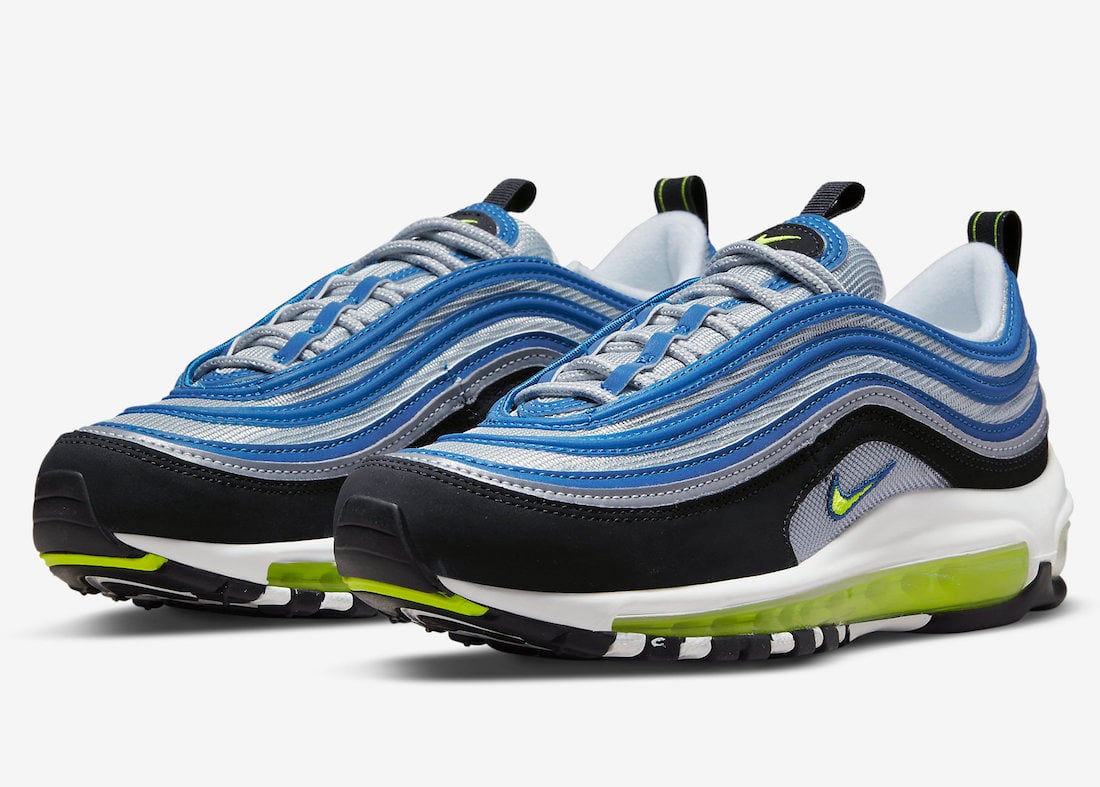 Nike Air Max 97 Atlantic Blue Voltage Yellow DQ9131-400 Release Date