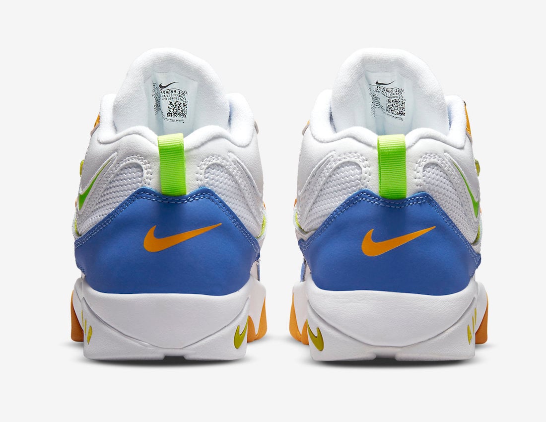 Nike Air Max Speed Turf GS White Blue Green Yellow DR9869-100 Release Date Info