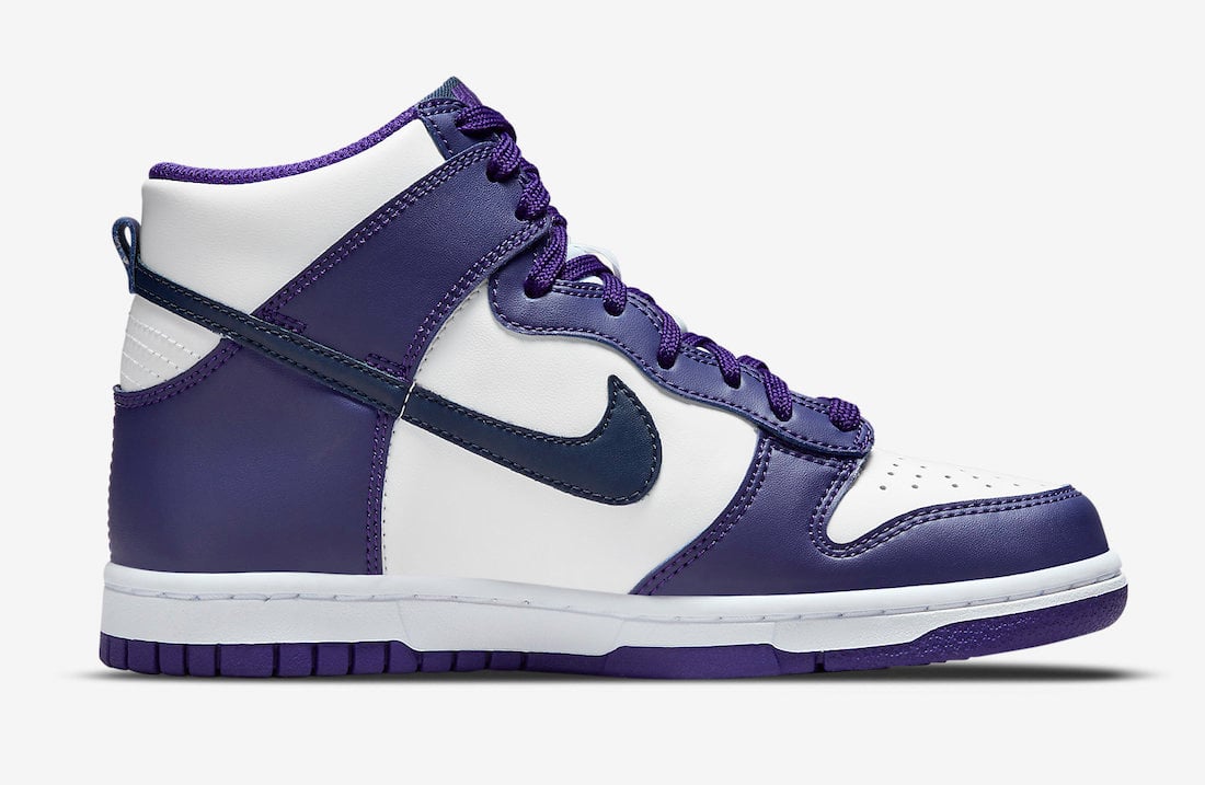 Nike Dunk High GS Navy Purple ‪DH9751-100 Release Date Info