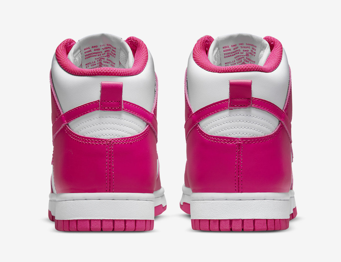 Nike Dunk High Pink Prime WMNS DD1869-110 Release Date Info
