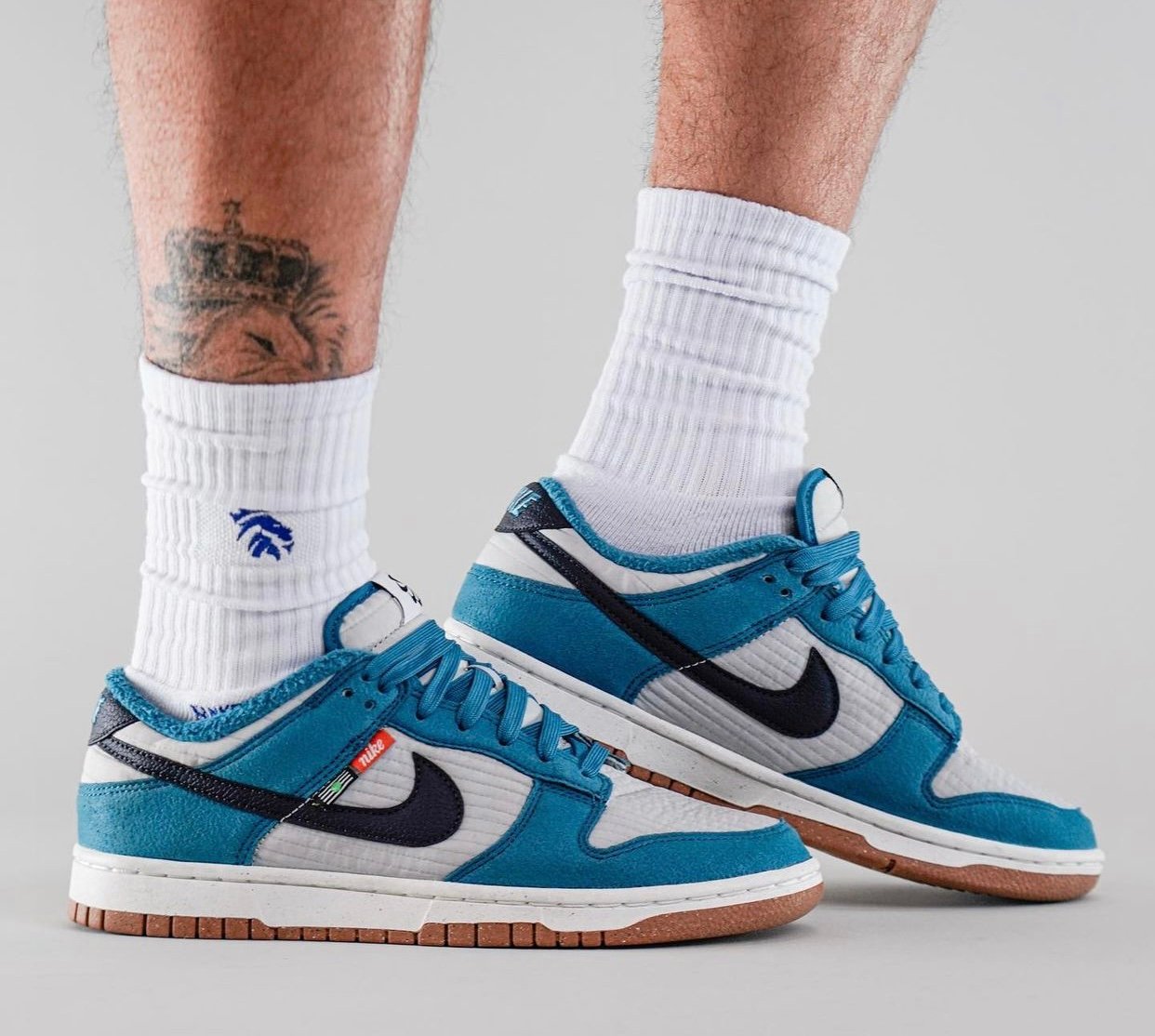 Nike Dunk Low Toasty Rift Blue DD3358-400 On-Feet