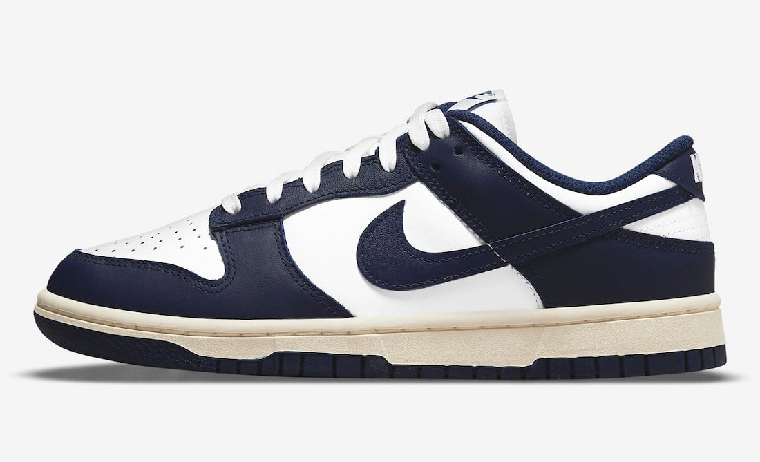 Nike Dunk Low Vintage Navy DD1503-115 Release Date