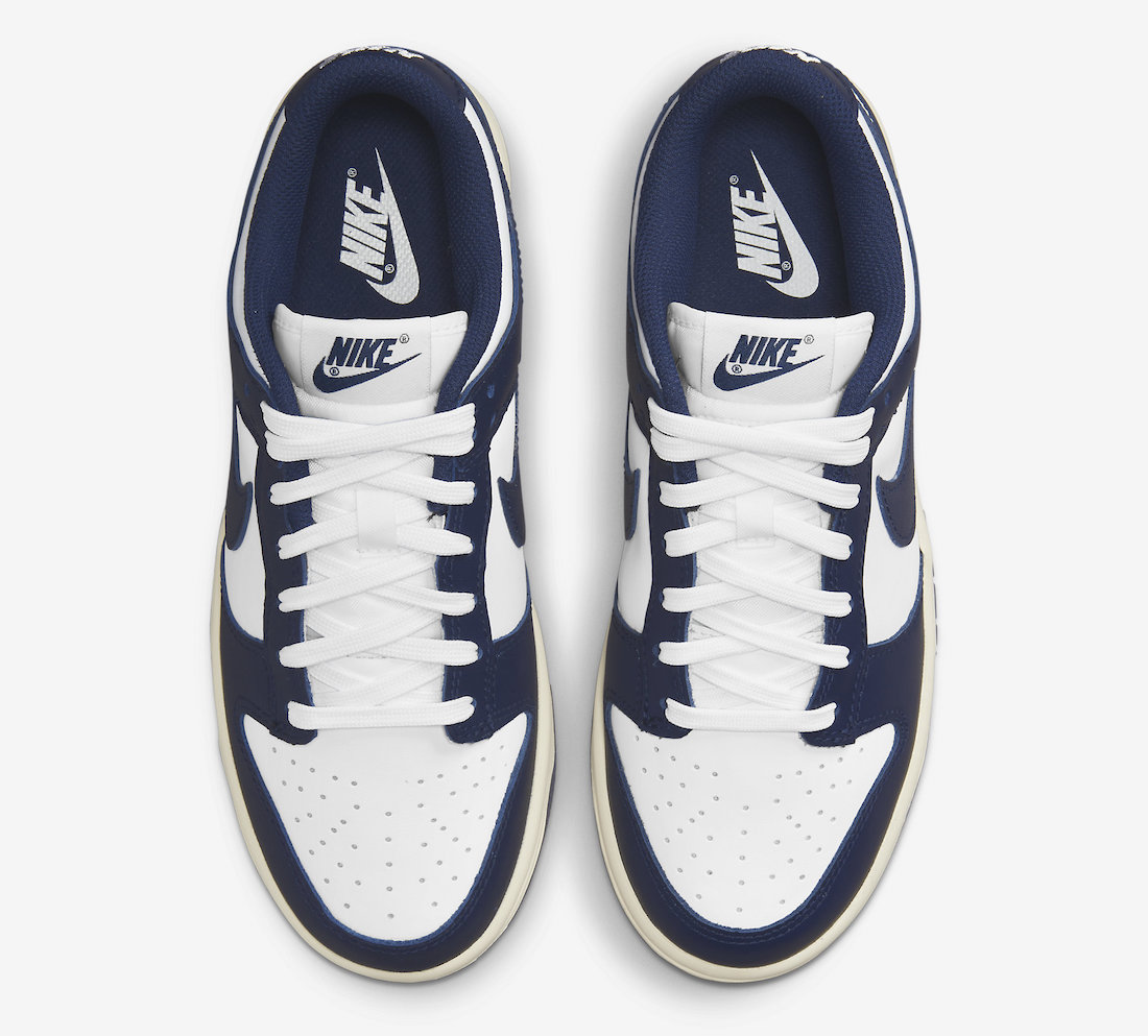 Nike Dunk Low Vintage Navy DD1503-115 Release Date