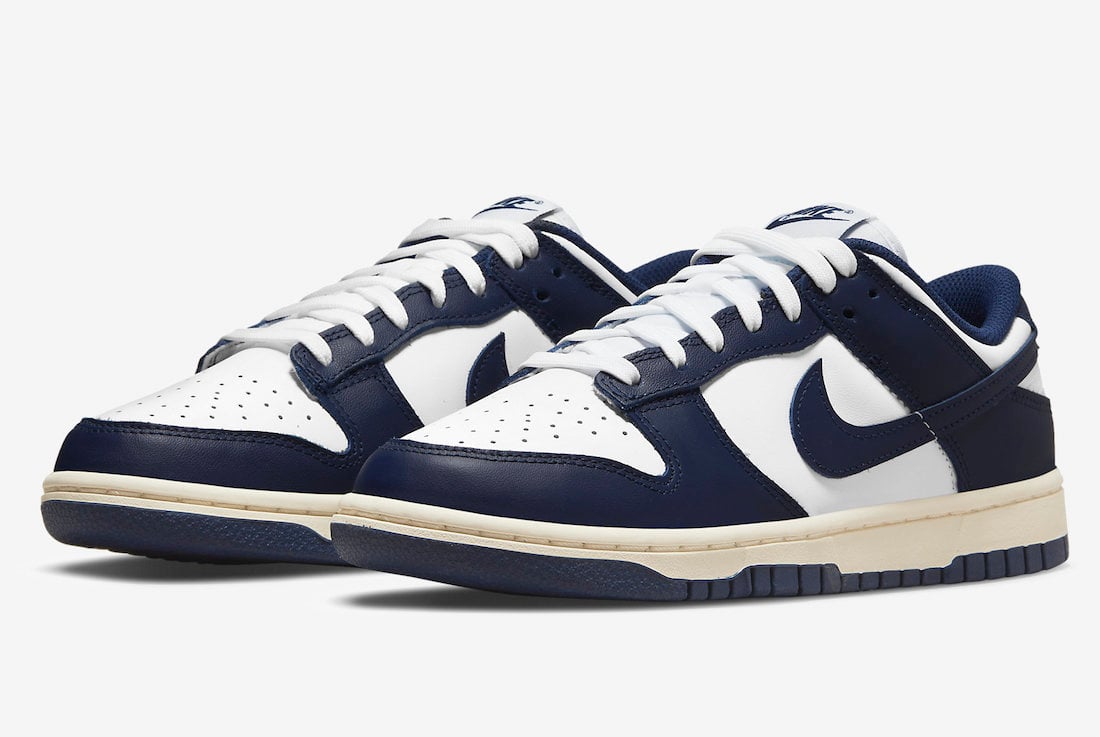 Nike Dunk Low Vintage Navy DD1503-115 Release Date